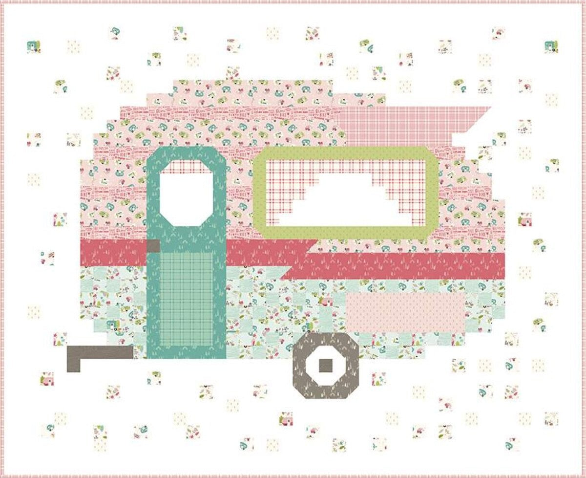 Riley Blake Designs Happy Camper Quilt Pattern P138-HAPPYCAMPER