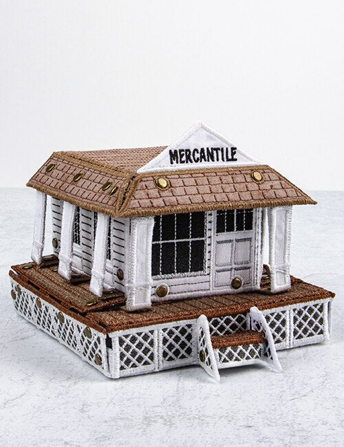 Riley Blake Designs Homestead Prairie Mercantile 3D Machine Embroidery Kit ME207PH0626