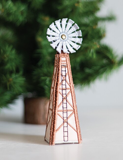 Riley Blake Designs Homestead Prairie Mercantile 3D Machine Embroidery Kit ME207PH0626
