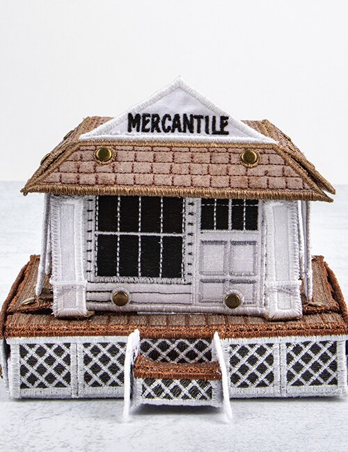 Riley Blake Designs Homestead Prairie Mercantile 3D Machine Embroidery Kit ME207PH0626