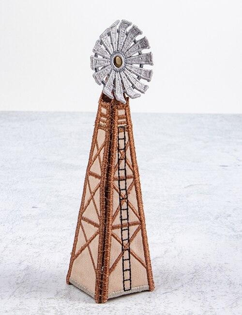 Riley Blake Designs Homestead Prairie Mercantile 3D Machine Embroidery Kit ME207PH0626