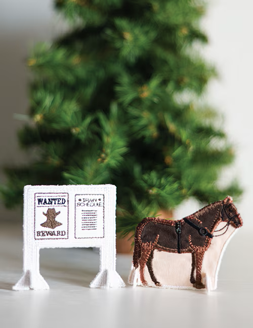 Riley Blake Designs Homestead Prairie Post Office 3D Machine Embroidery Kit ME207PH0526