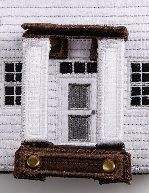Riley Blake Designs Homestead Prairie Post Office 3D Machine Embroidery Kit ME207PH0526