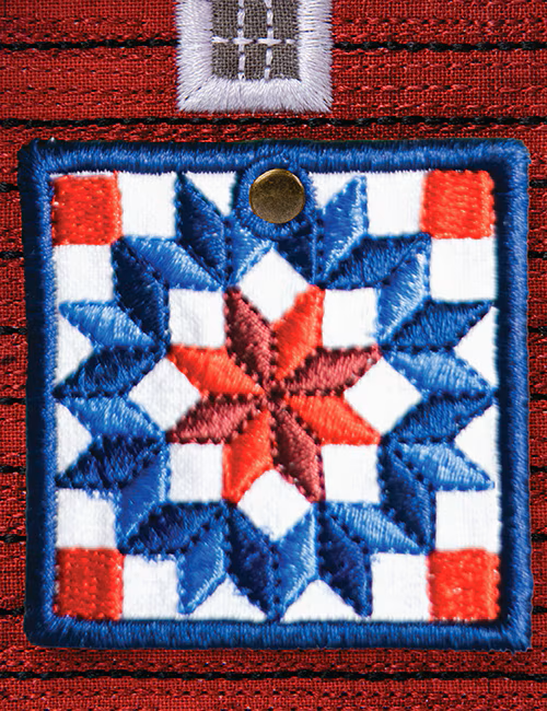 Riley Blake Designs Homestead Prairie Post Office 3D Machine Embroidery Kit ME207PH0526