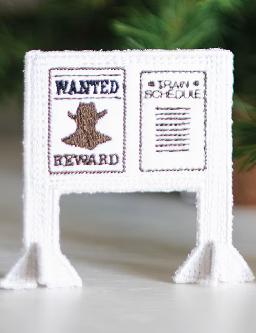 Riley Blake Designs Homestead Prairie Post Office 3D Machine Embroidery Kit ME207PH0526