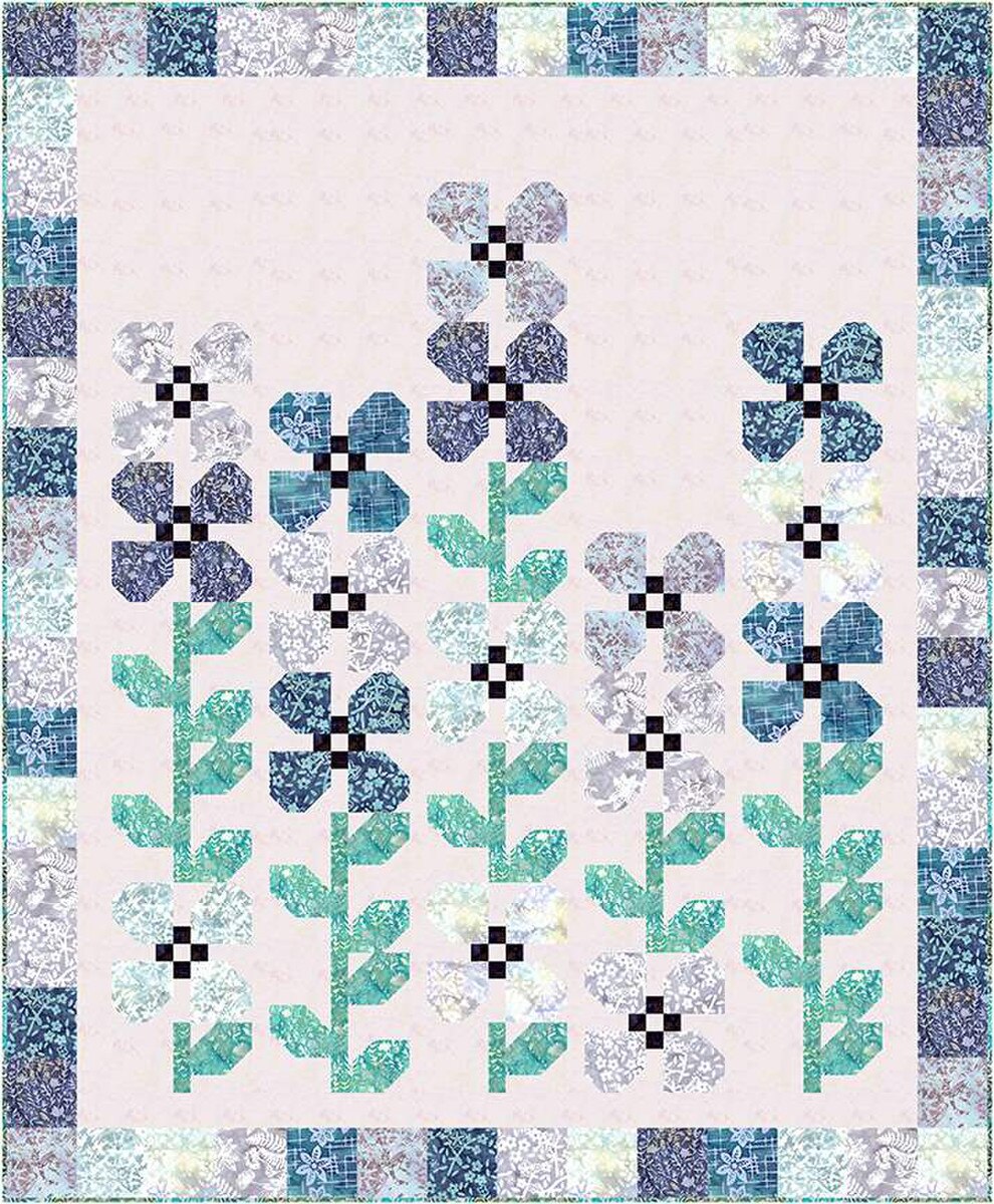 Riley Blake Designs Horace's Hollyhocks Quilt Pattern P180-HORACESHOLLYHOCKS