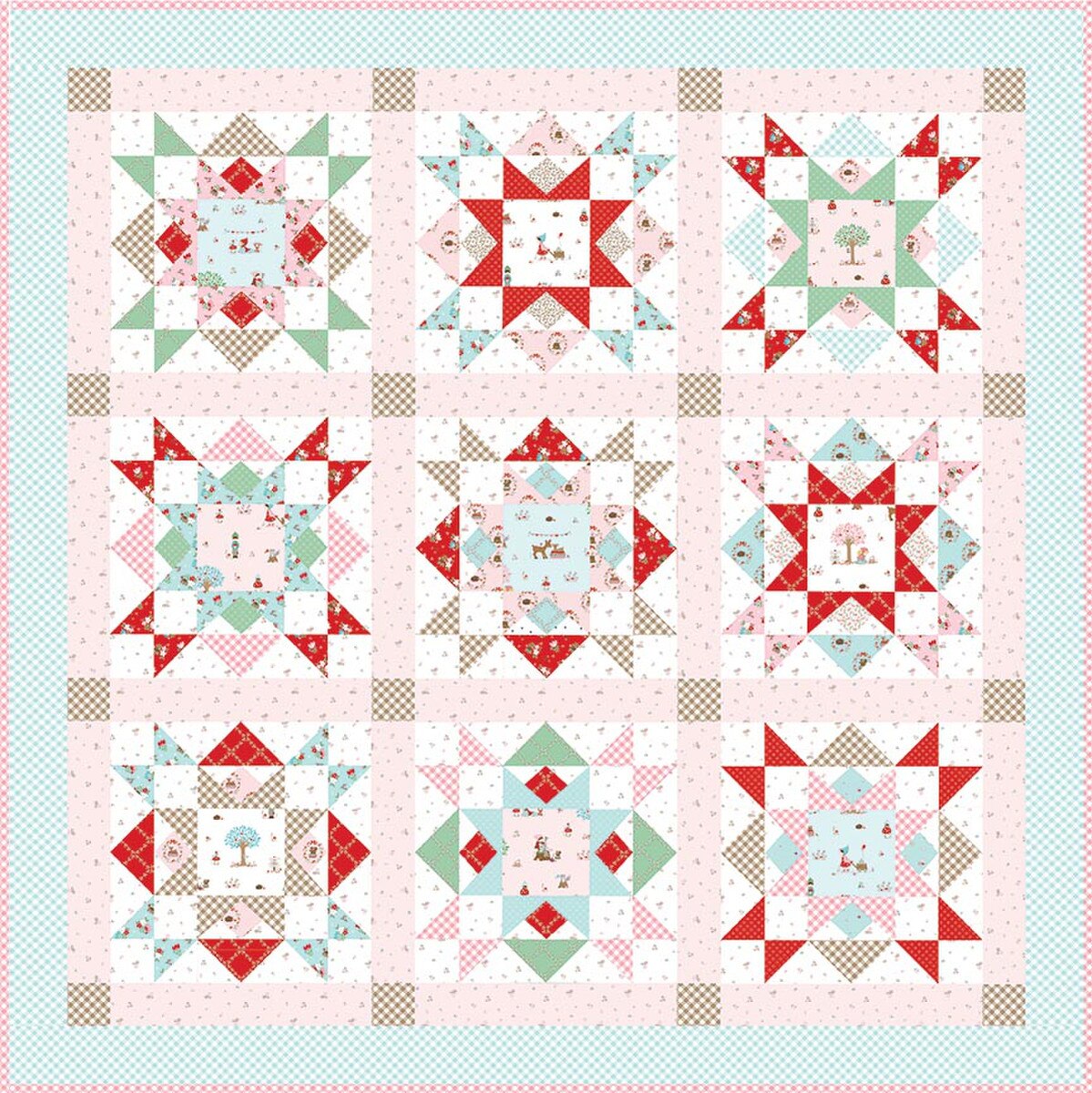 Riley Blake Designs Joyful 2 Quilt Pattern P117-JOYFUL2