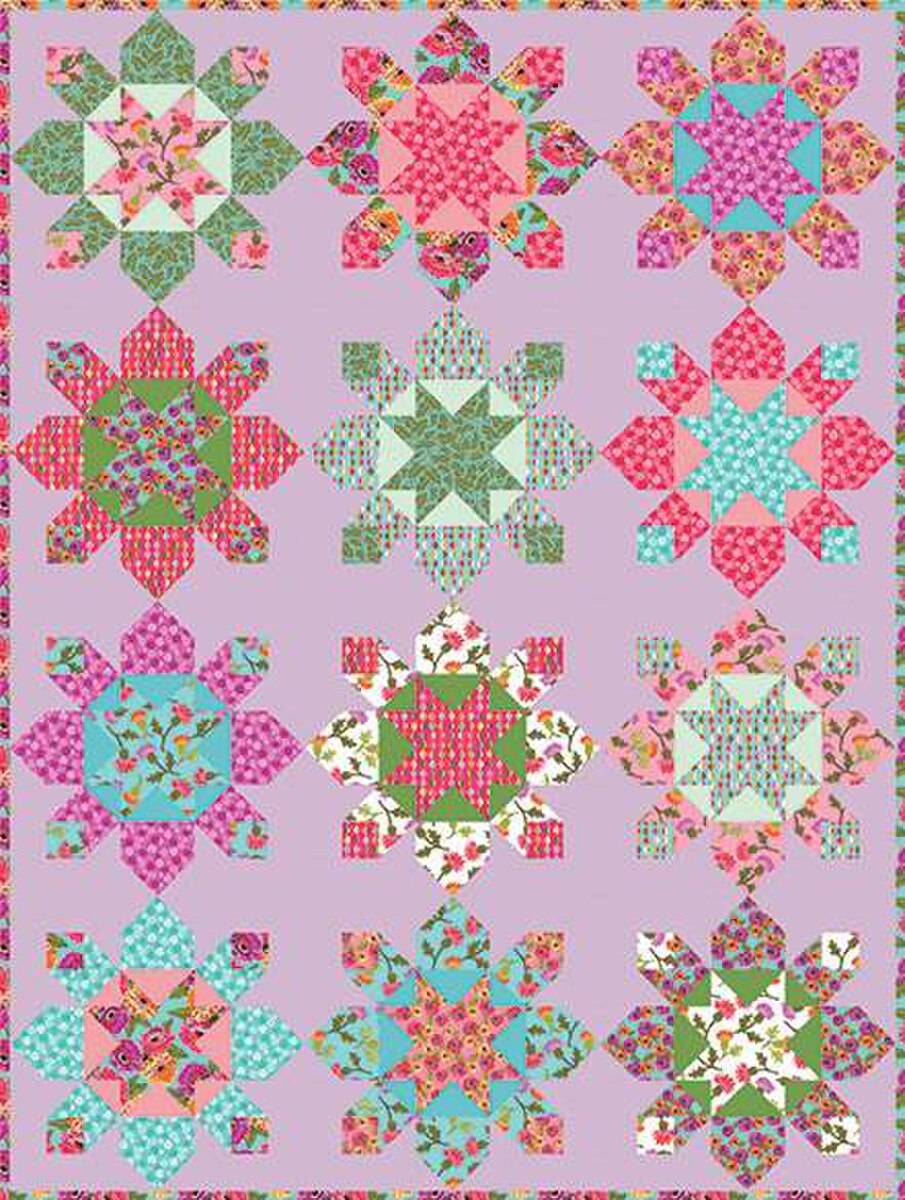 Riley Blake Designs Kustom Kwilts Kapow! Quilt Pattern P225-KAPOW