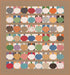 Riley Blake Designs Lori Holt 10" Pumpkin Quilting Paper Pattern ST-35009