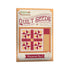 Baked with Love Quilt Seeds Placemat No. 2 book cover, featuring a quilt pattern illustration in red, orange, and cream on a light background.