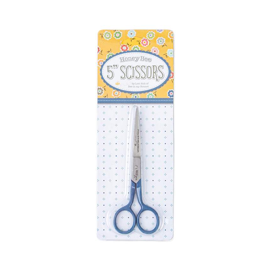 Riley Blake Designs Lori Holt Denim 5" Honey Bee Scissors ST-33028