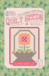 Riley Blake Designs Lori Holt Flower Basket 4 Piece & Plenty Quilt Seeds Block Pattern ST-39783