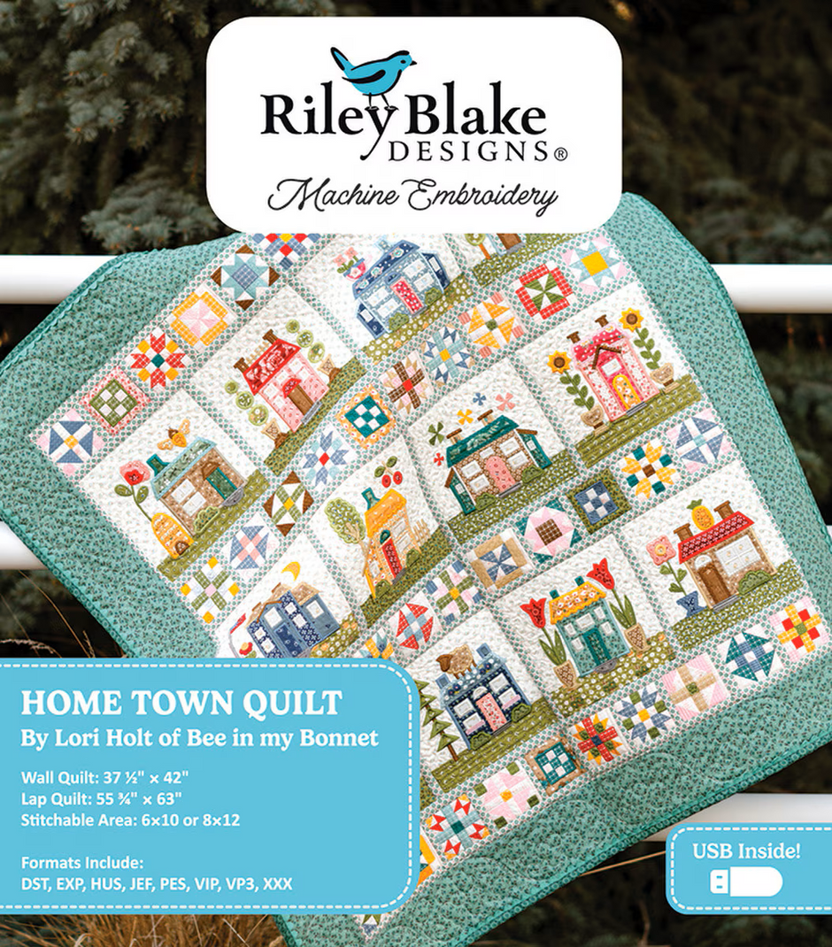 Riley Blake Designs Machine Embroidery Projects – World Weidner