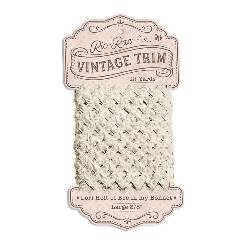Vintage trim on a white background with 'Ric Rac' branding.