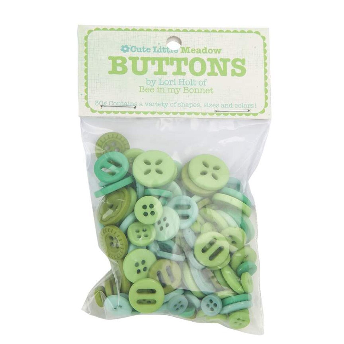 Riley Blake Designs Lori Holt Meadow Cute Little Buttons STB-3605