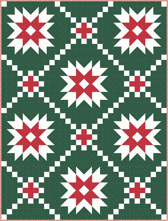 Riley Blake Designs Melissa Mortenson Arctic Sparkler Quilt Pattern P115-ARCTIC