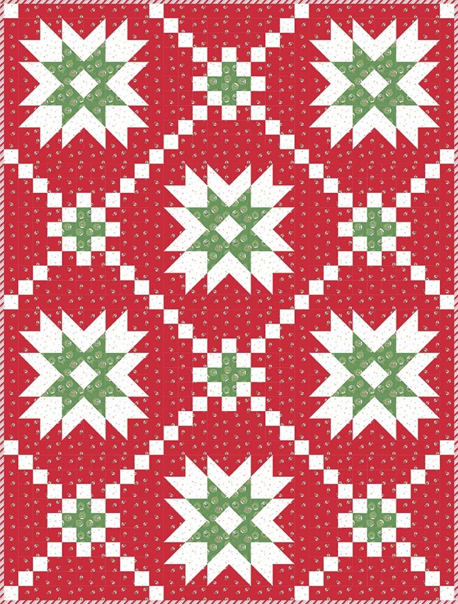 Riley Blake Designs Melissa Mortenson Arctic Sparkler Quilt Pattern P115-ARCTIC