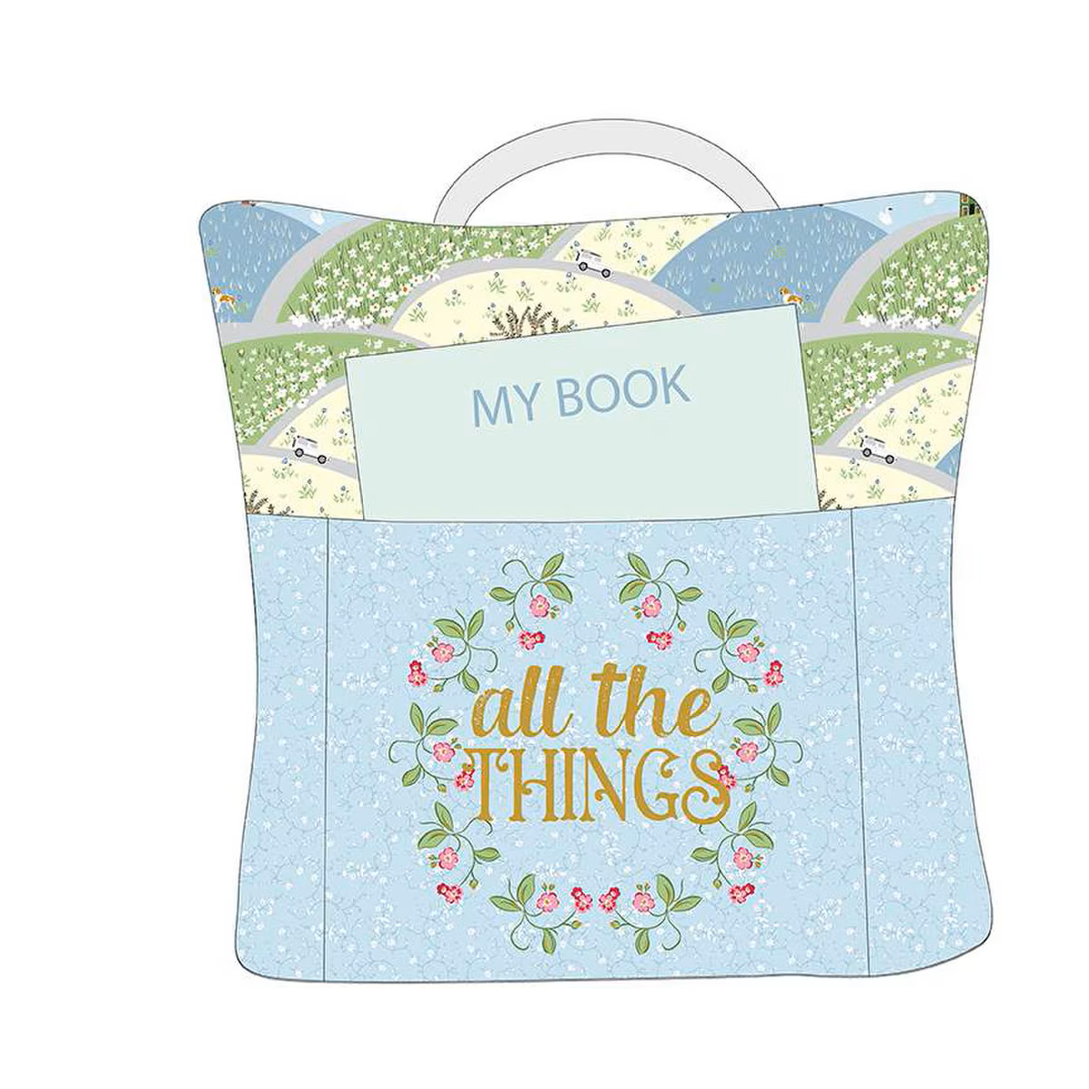 Riley Blake Designs Melissa Mortenson Reading Pillow Pattern P115-READING