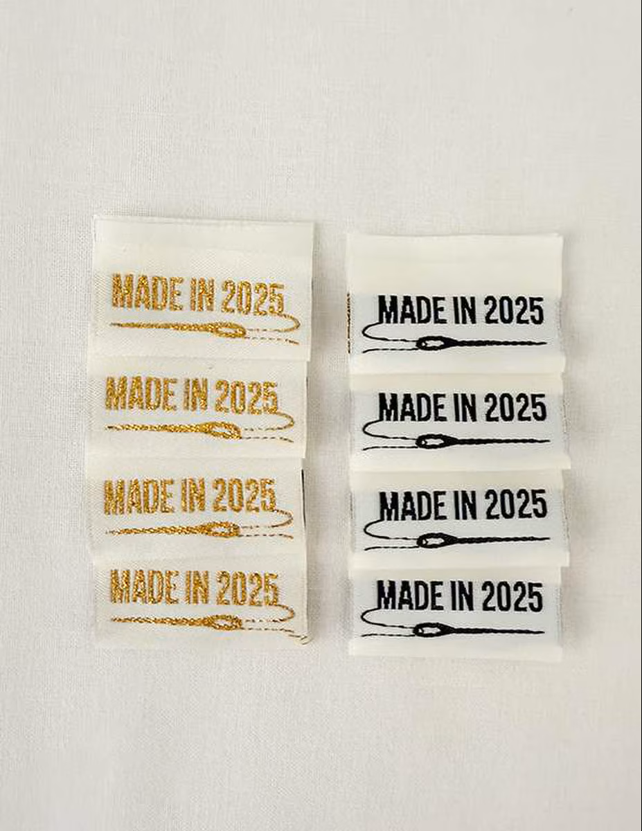 Blake Label Riley Blake Designs Minki Kim Made in 2025 Woven Labels 8pc P178-SIWL3 ...
