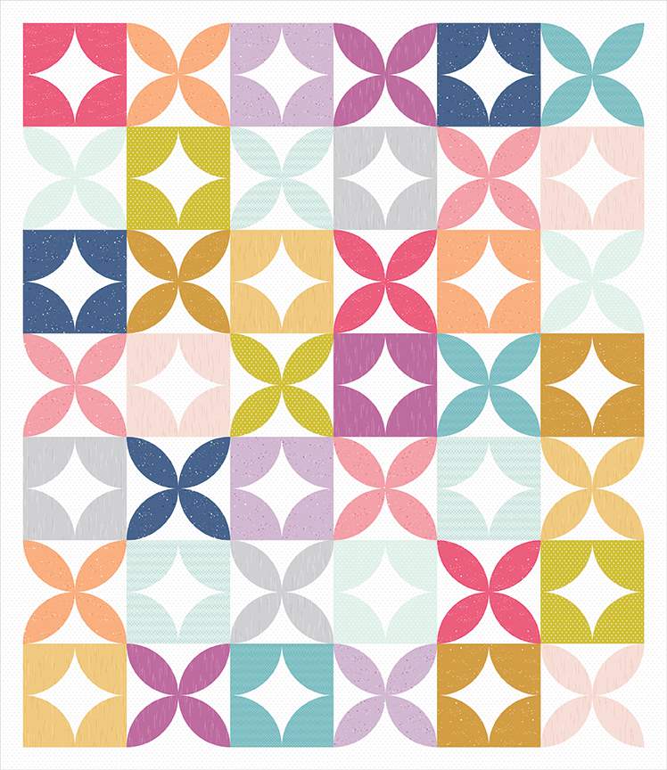 Riley Blake Designs Mod Dreams Quilting Pattern P173-MODDREAMS