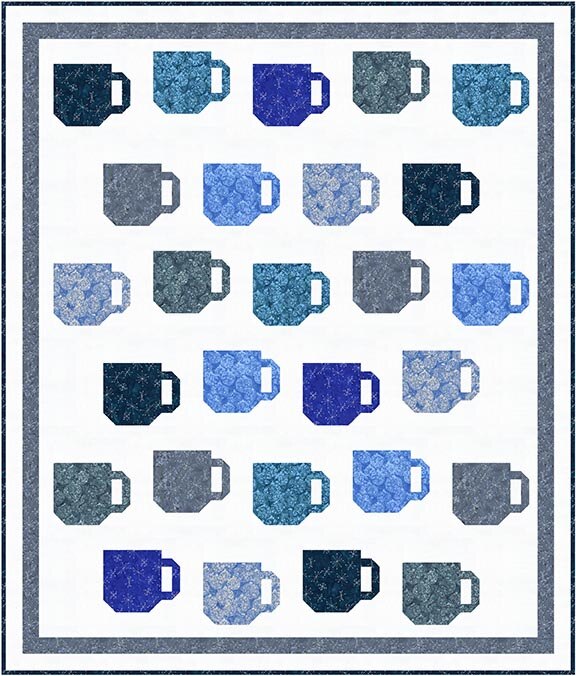 Riley Blake Designs Mod Mugs Quilt Pattern P165-MODMUGS