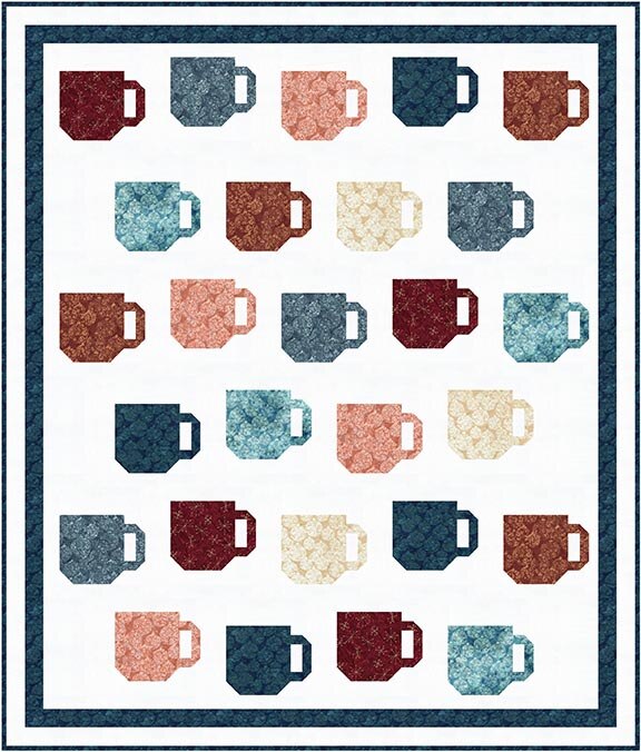 Riley Blake Designs Mod Mugs Quilt Pattern P165-MODMUGS