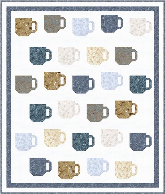 Riley Blake Designs Mod Mugs Quilt Pattern P165-MODMUGS