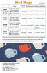 Riley Blake Designs Mod Mugs Quilt Pattern P165-MODMUGS