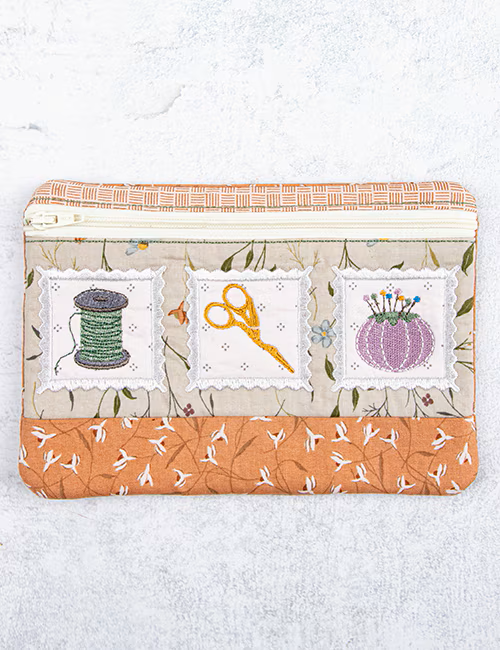 Riley Blake Designs RDB&ME Stitch Your Sewing Room Machine Embroidery Kit ME100SSR26R1