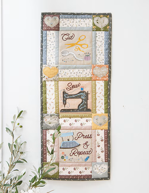 Riley Blake Designs RDB&ME Stitch Your Sewing Room Machine Embroidery Kit ME100SSR26R1