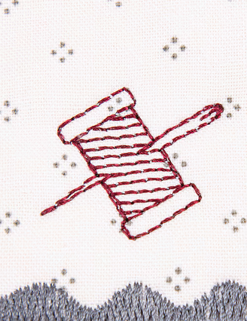 Riley Blake Designs RDB&ME Stitch Your Sewing Room Machine Embroidery Kit ME100SSR26R1