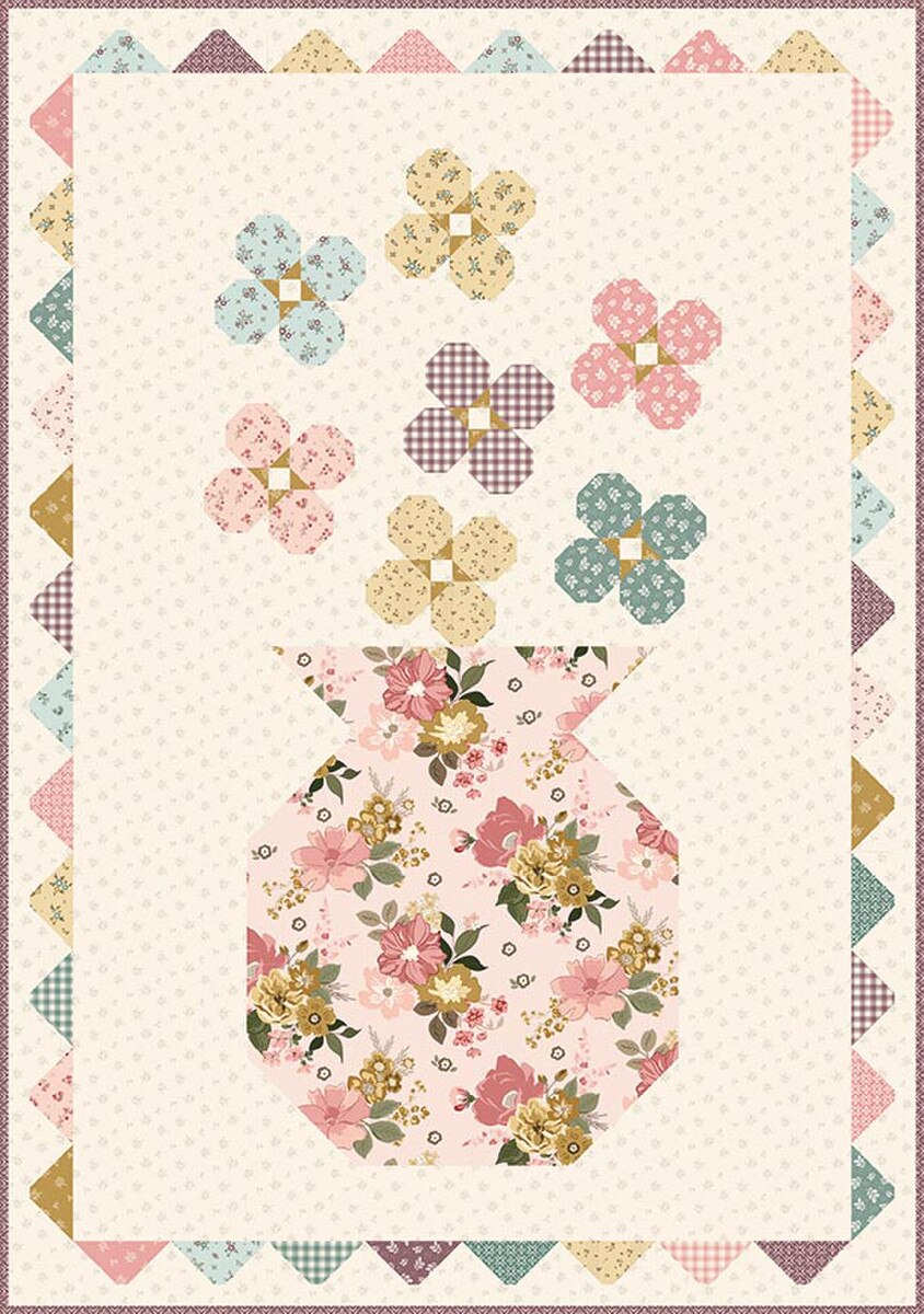 Riley Blake Designs Sandy Gervais All Abloom Quilt Pattern P157-ALLABLOOM