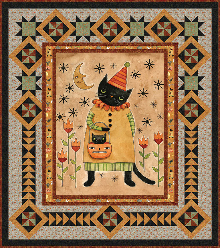 Riley Blake Designs Spooky Kitty Quilt Pattern P214-SPOOKYKITTY