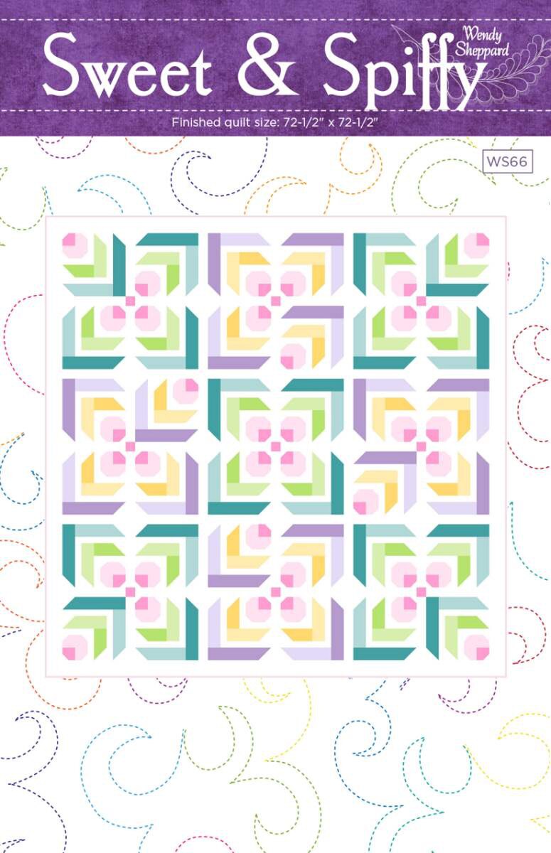 Riley Blake Designs Sweet & Spiffy Quilt Pattern P180-SWEETSPIFFY