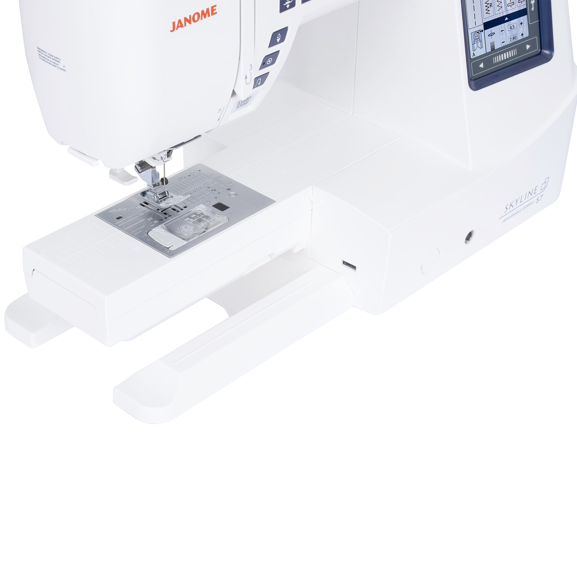 Janome Skyline S7 10th Anniversary Edition Sewing Machine with Holiday Gift Package