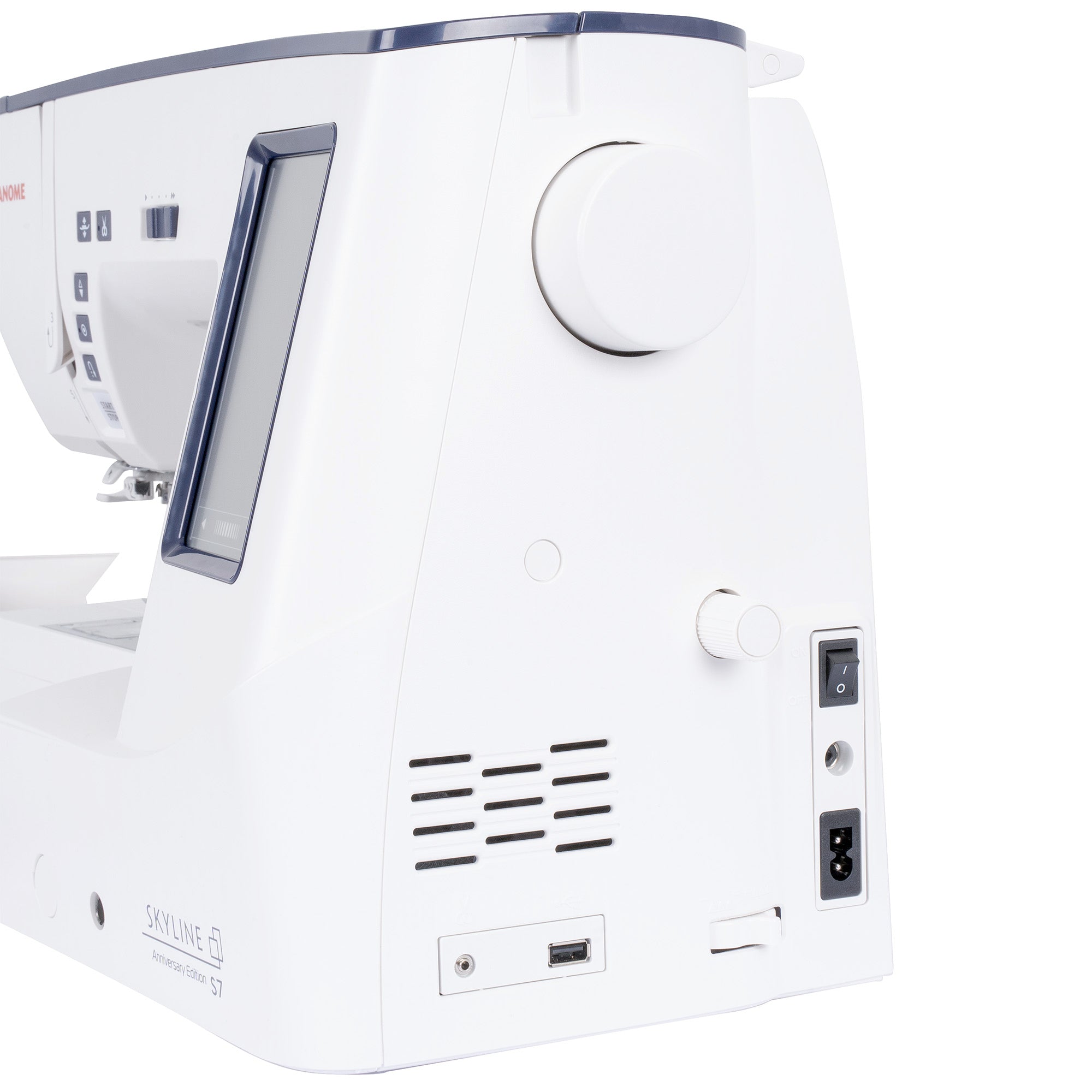 Janome Skyline S7 10th Anniversary Edition Sewing Machine with Holiday Gift Package