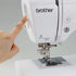 image of the sBrother RSE625 Sewing and Embroidery Machine needle and feet