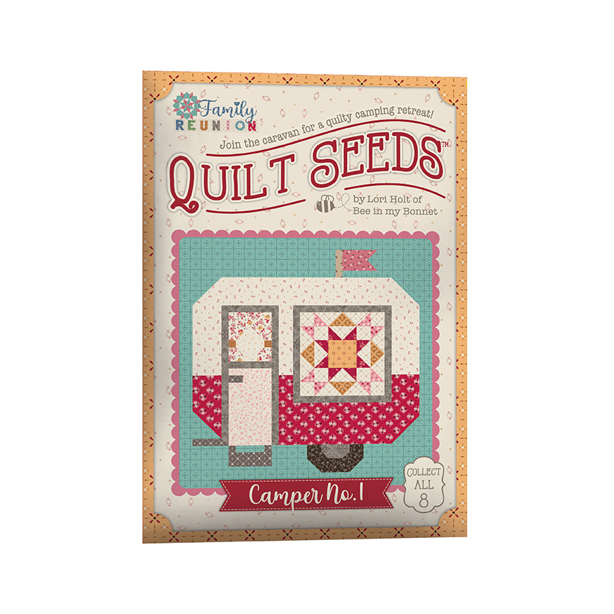 Riley Blake Designs Lori Holt Family Reunion Quilt Seeds Camper No. 1 Quilt Pattern ST-52049