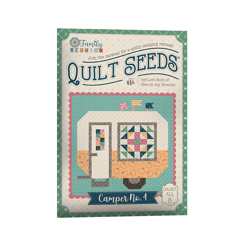 Riley Blake Designs Lori Holt Family Reunion Quilt Seeds Camper No. 4 Quilt Pattern ST-52052