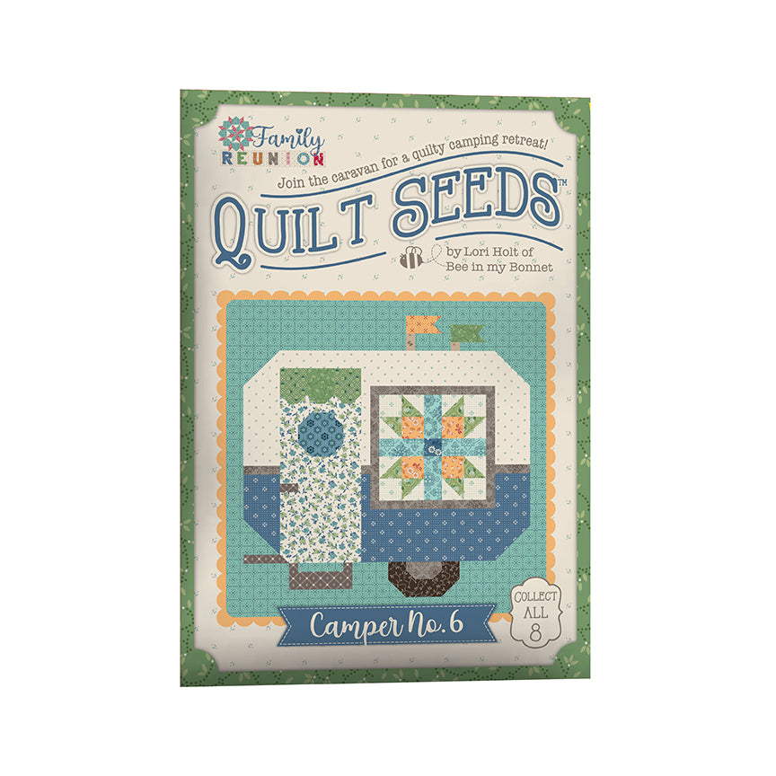 Riley Blake Designs Lori Holt Family Reunion Quilt Seeds Camper No. 6 Quilt Pattern ST-52054
