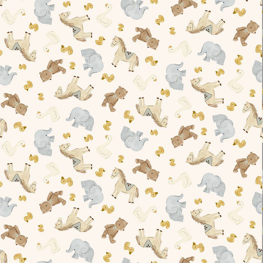 Fabric Dear Stella Papyrus Let's Play Small Wonder by the Quarter Yard D3721-PAPYRUS