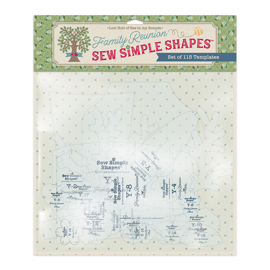 Riley Blake Designs Lori Holt Family Reunion Sew Simple Shapes STT-52056