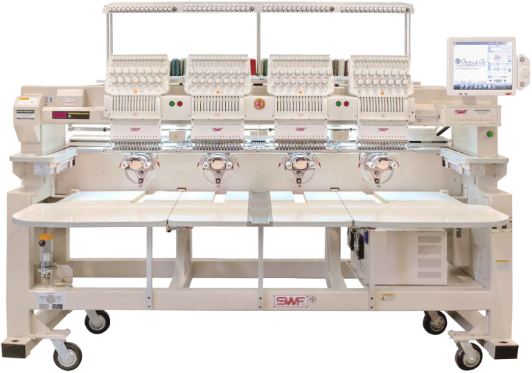 SWF KS-UH1504-45 15 Needle Four Head Commercial Embroidery Machine
