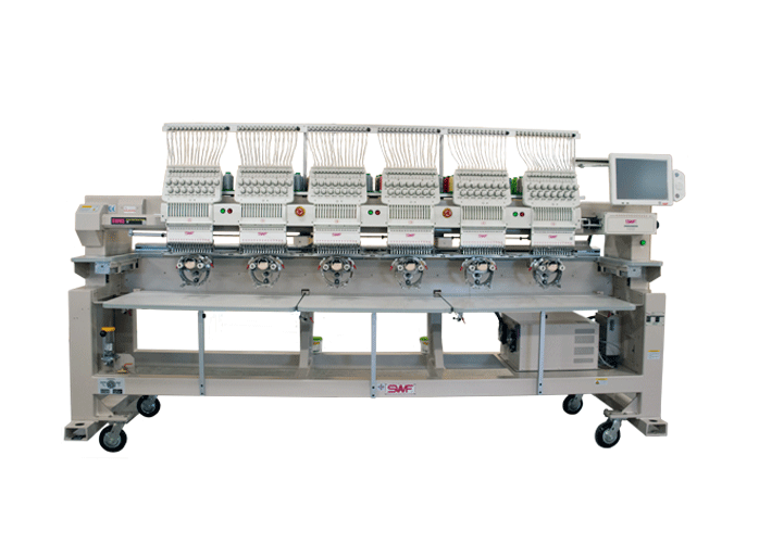 SWF KS-UH1506-45 15 Needle Six Head High Speed Commercial Embroidery Machine