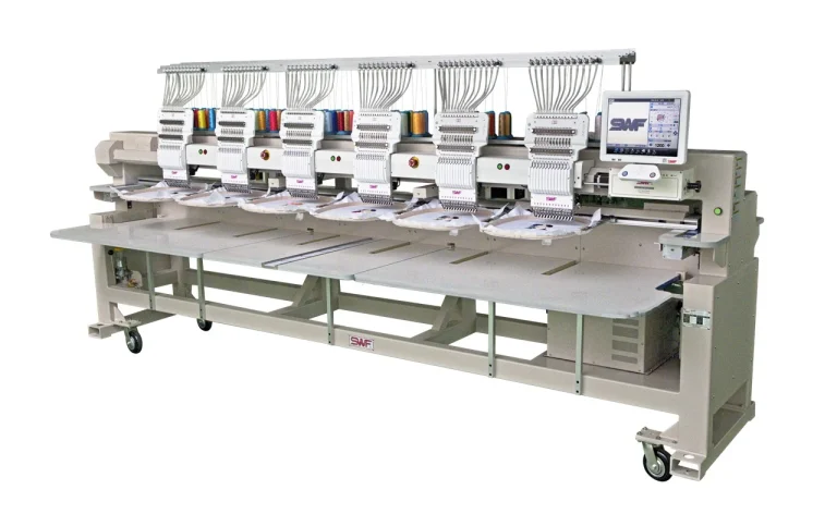 SWF KX-UH1506-45 15 Needle Six Head High Speed Commercial Embroidery Machine