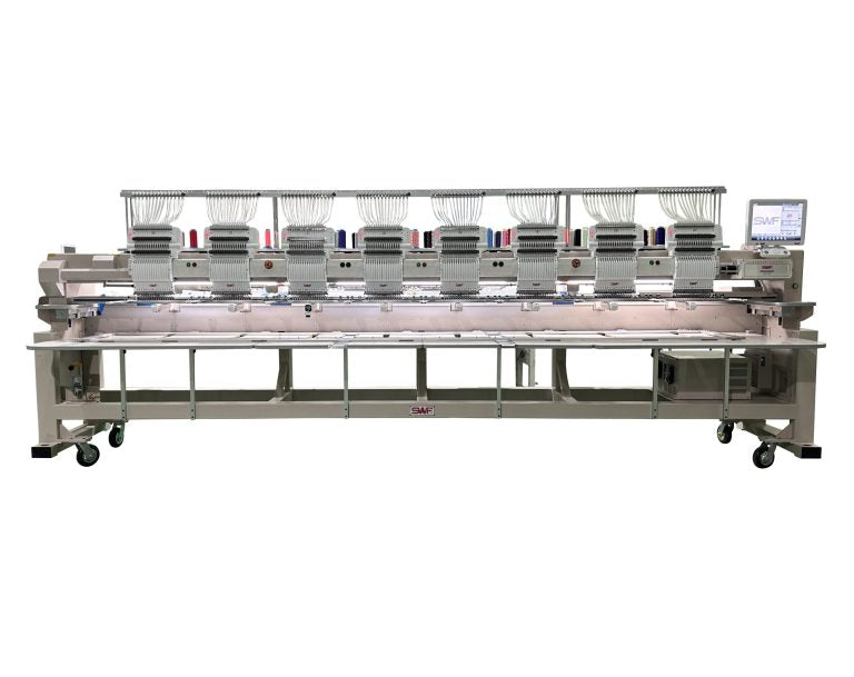 SWF KX-UH1508-45 15 Needle Eight Head High Speed Commercial Embroidery Machine