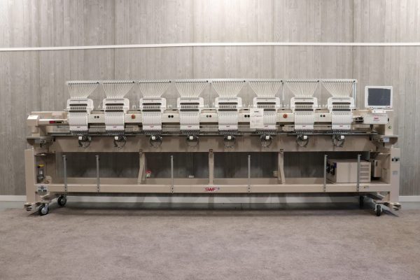 Swf Box Machine SWF KX-UK1508-45 15 Needle Eight Head Wide Area Commercial Embroidery ...