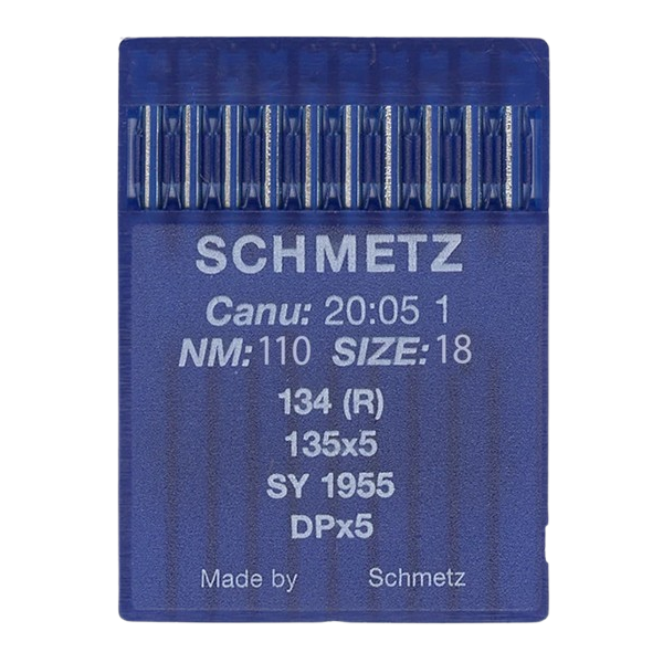 Schmetz Size 110/18 Longarm Machine Needles 10pk 134R S134R18