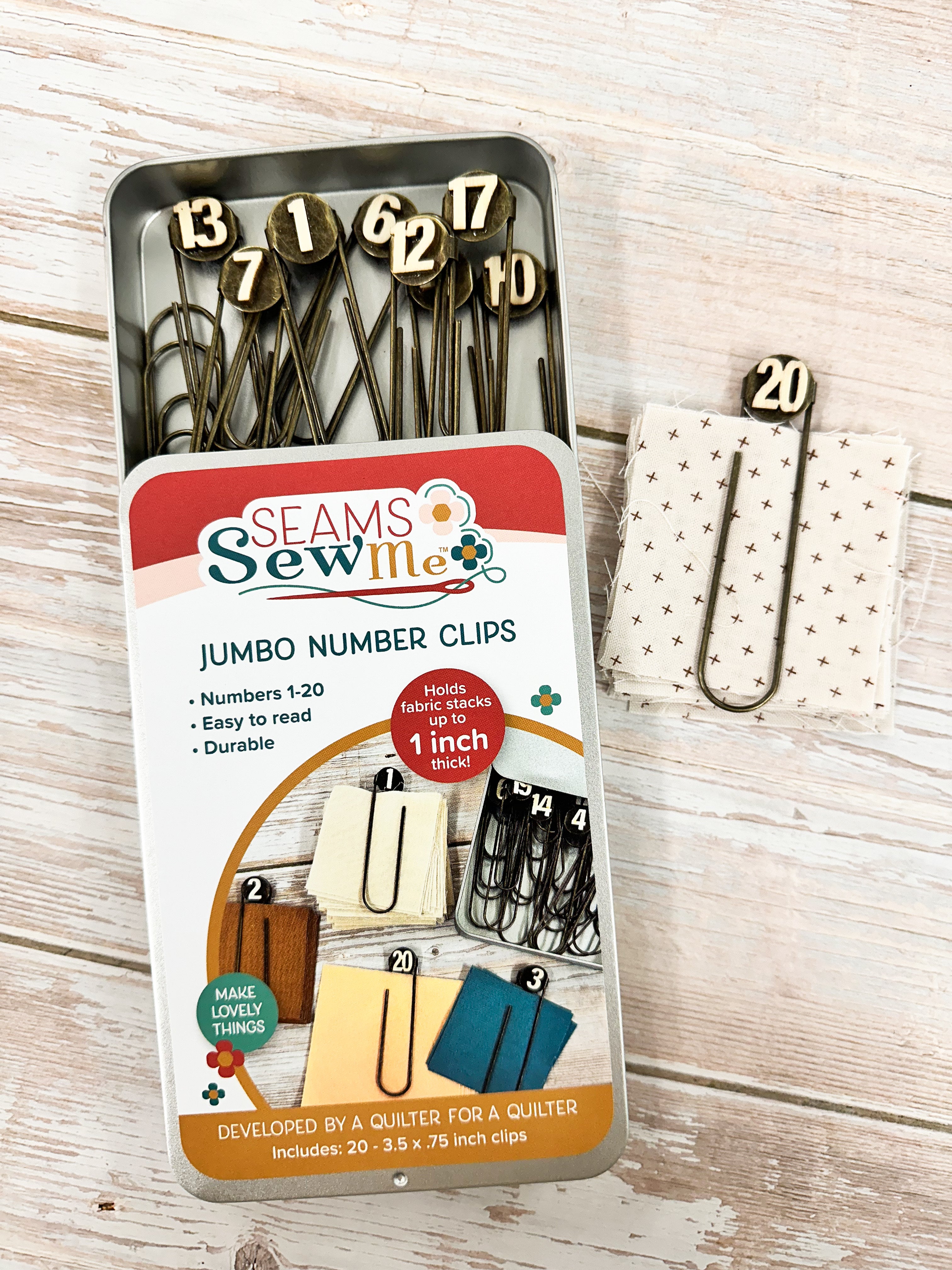 Seams Sew Me Jumbo Number Clips SSM-JNC for Sale at World Weidner