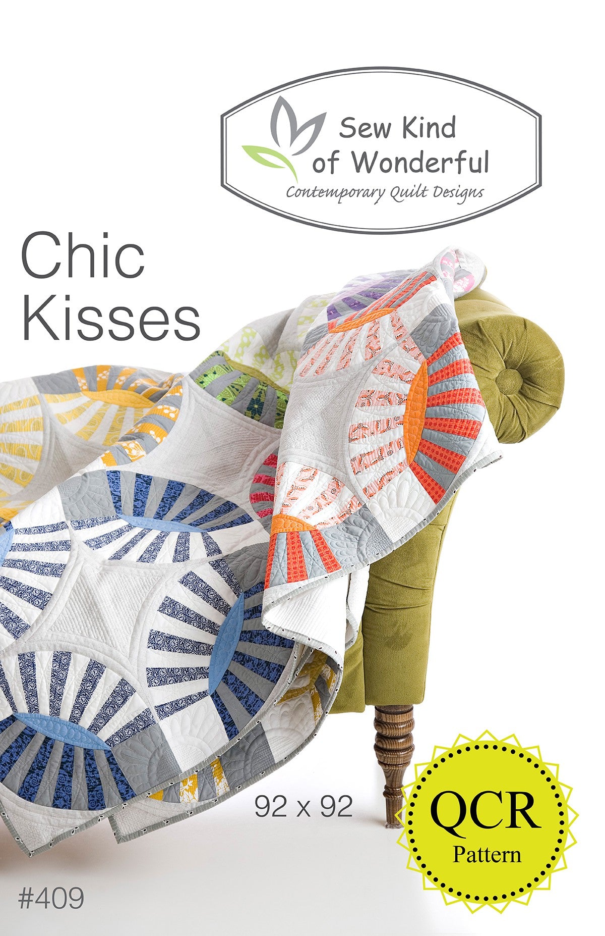 Sew Kind of Wonderful Chic Kisses QCR Quilt Pattern SKW409